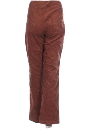 Pantaloni de velvet de femei Helena Vera, Mărime XL, Culoare Maro, Preț 55,99 Lei