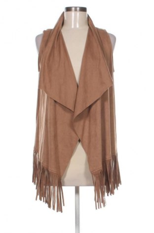 Дамски елек Bershka, Размер M, Цвят Кафяв, Цена 9,71 €