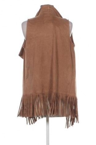 Дамски елек Bershka, Размер M, Цвят Кафяв, Цена 9,71 €