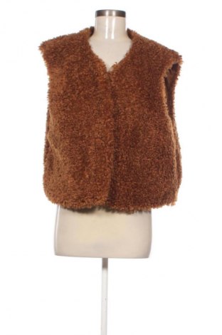 Дамски елек Laura Torelli, Размер L, Цвят Кафяв, Цена 9,20 €