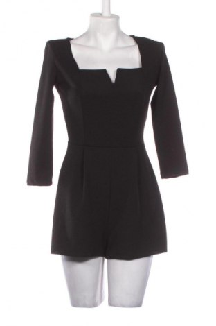 Дамски къс гащеризон Bershka, Размер M, Цвят Черен, Цена 9,71 €