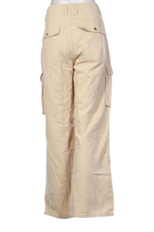 Dámské kalhoty  Bershka, Velikost L, Barva Béžová, Cena  229,00 Kč