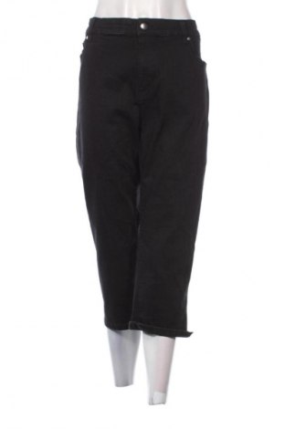 Damskie spodnie Capri, Rozmiar 3XL, Kolor Czarny, Cena 75,99 zł