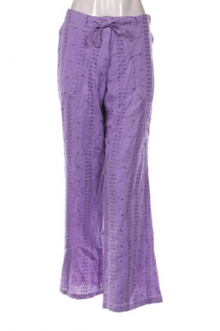 Dámske nohavice Isa Belle, Veľkosť L, Farba Fialová, Cena  6,95 €