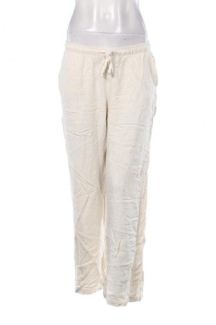 Pantaloni de femei Stradivarius, Mărime XL, Culoare Ecru, Preț 50,99 Lei