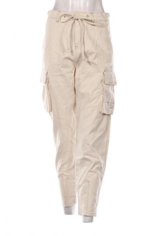 Γυναικείο παντελόνι TWINSET, Μέγεθος XS, Χρώμα Εκρού, Τιμή 50,99 €