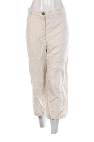 Γυναικείο παντελόνι Ulla Popken, Μέγεθος 3XL, Χρώμα  Μπέζ, Τιμή 20,99 €