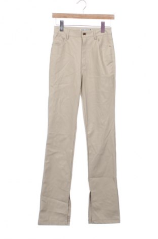 Damskie spodnie Zara, Rozmiar XS, Kolor Beżowy, Cena 40,99 zł