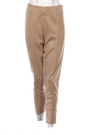 Pantaloni de femei Zara, Mărime XL, Culoare Bej, Preț 66,99 Lei