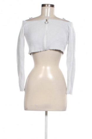 Pulover de femei Bershka, Mărime M, Culoare Gri, Preț 37,99 Lei