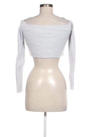 Pulover de femei Bershka, Mărime M, Culoare Gri, Preț 37,99 Lei