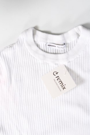 Damski sweter Bershka, Rozmiar S, Kolor Biały, Cena 51,99 zł