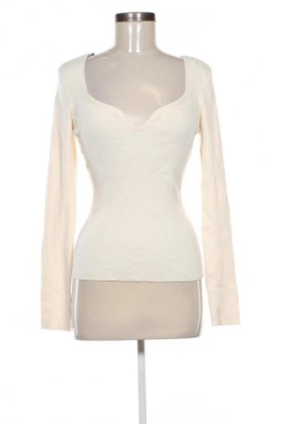 Damski sweter H&M, Rozmiar L, Kolor ecru, Cena 29,99 zł