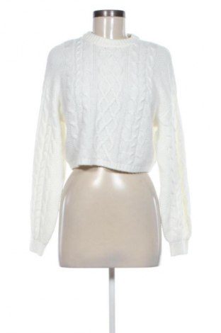 Damenpullover H&M Divided, Größe S, Farbe Weiß, Preis 11,99 €