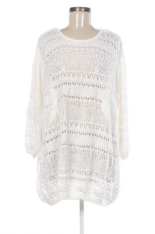 Damski sweter Maxi Blue, Rozmiar 4XL, Kolor Biały, Cena 36,99 zł