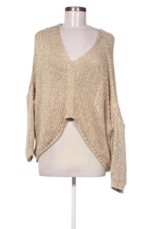 Pulover de femei NEW COLLECTION, Mărime M, Culoare Auriu, Preț 44,99 Lei