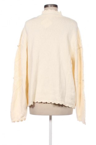 Дамски пуловер ONLY Carmakoma, Размер XL, Цвят Екрю, Цена 32,21 €