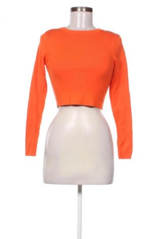 Pulover de femei Zara, Mărime M, Culoare Portocaliu, Preț 63,99 Lei