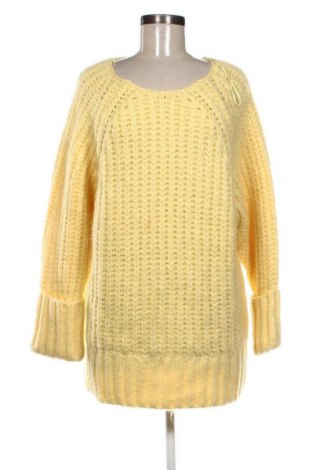 Pulover de femei Zara, Mărime L, Culoare Galben, Preț 59,99 Lei