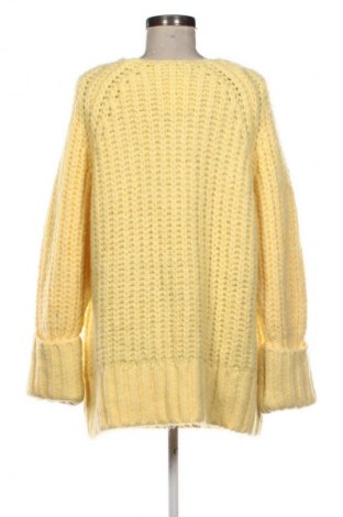 Pulover de femei Zara, Mărime L, Culoare Galben, Preț 59,99 Lei