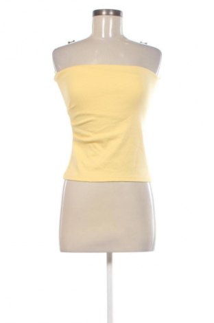 Дамски топ Pull&Bear, Размер S, Цвят Жълт, Цена 5,62 €