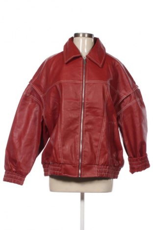 Damen Lederjacke Fb Sister, Größe M, Farbe Rot, Preis € 20,99
