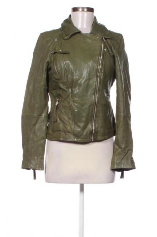 Дамско кожено яке Freaky Nation, Размер S, Цвят Зелен, Цена 186,62 €