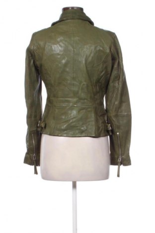 Дамско кожено яке Freaky Nation, Размер S, Цвят Зелен, Цена 186,62 €