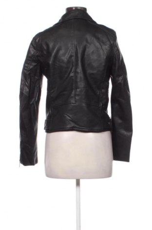 Дамско кожено яке H&M, Размер M, Цвят Черен, Цена 15,84 €