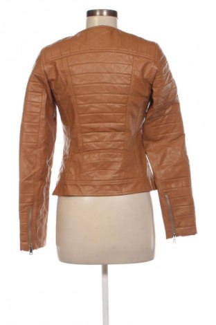 Damska kurtka skórzana J&j, Rozmiar M, Kolor Pomarańczowy, Cena 84,99 zł