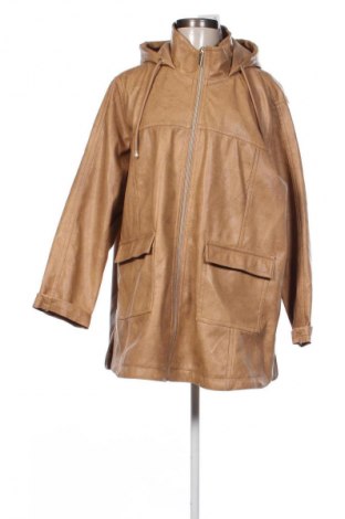 Γυναικείο δερμάτινο μπουφάν Laura Torelli, Μέγεθος L, Χρώμα Πορτοκαλί, Τιμή 16,99 €