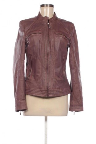 Damska kurtka skórzana Manguun, Rozmiar M, Kolor Różowy, Cena 190,99 zł