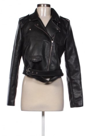 Női bőrdzseki Pull&Bear, Méret XL, Szín Fekete, Ár 9 739 Ft