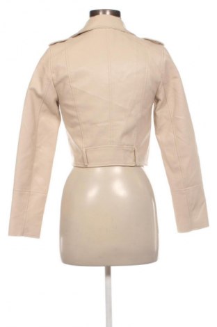Dámská kožená bunda  Pull&Bear, Velikost S, Barva Béžová, Cena  539,00 Kč