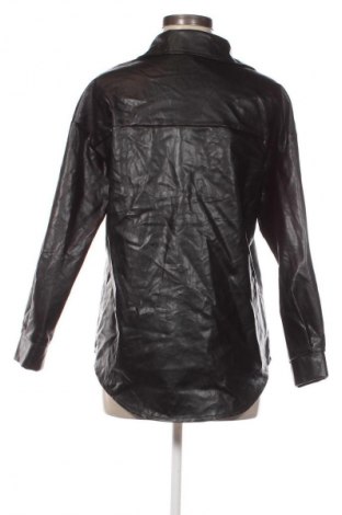 Damen Lederjacke SHEIN, Größe XS, Farbe Schwarz, Preis 15,99 €