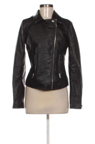 Дамско кожено яке VILA, Размер S, Цвят Черен, Цена 13,29 €