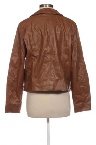 Дамско кожено яке Vero Moda, Размер XXL, Цвят Кафяв, Цена 48,06 €