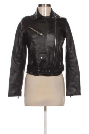Dámská kožená bunda  Zara, Velikost S, Barva Černá, Cena  559,00 Kč