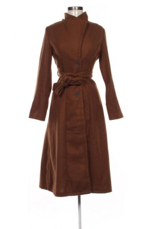 Dámský kabát  SHEIN, Velikost S, Barva Hnědá, Cena  249,00 Kč
