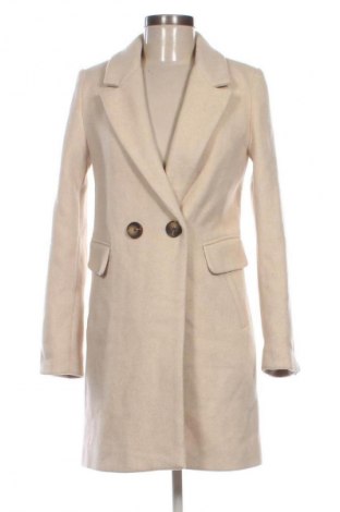 Damski płaszcz Stradivarius, Rozmiar XS, Kolor Beżowy, Cena 179,99 zł