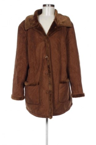 Γυναικείο παλτό Unbranded, Μέγεθος XL, Χρώμα Καφέ, Τιμή 23,99 €