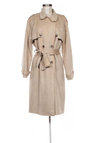 Dámský kabát  Zara, Velikost L, Barva Béžová, Cena  529,00 Kč
