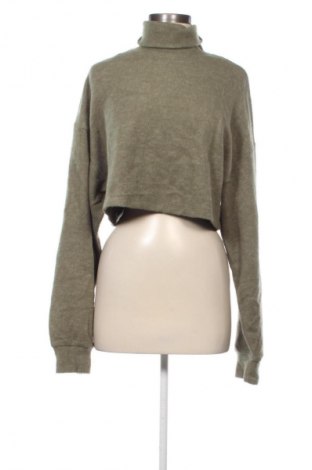 Damen Rollkragen Bershka, Größe M, Farbe Grün, Preis € 20,99