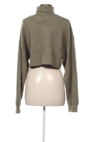 Damen Rollkragen Bershka, Größe M, Farbe Grün, Preis € 20,99