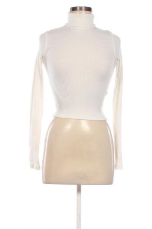 Damen Rollkragen Bershka, Größe S, Farbe Weiß, Preis € 7,99