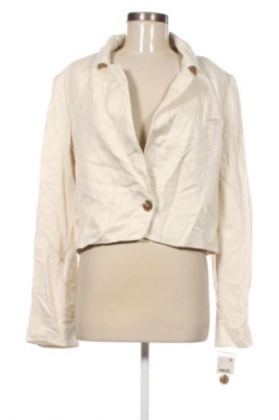 Дамско сако Free People, Размер L, Цвят Екрю, Цена 130,37 €