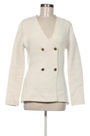 Sacou de femei Zara, Mărime L, Culoare Ecru, Preț 105,99 Lei