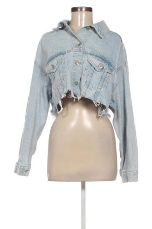 Geacă de femei Zara, Mărime S, Culoare Albastru, Preț 94,99 Lei