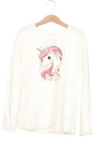 Dziecięca bluzka LC Waikiki, Rozmiar 8-9y/ 134-140 cm, Kolor ecru, Cena 48,23 zł