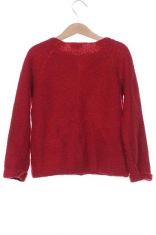 Детска жилетка Du Pareil Au Meme, Размер 4-5y/ 110-116 см, Цвят Червен, Цена 8,63 €